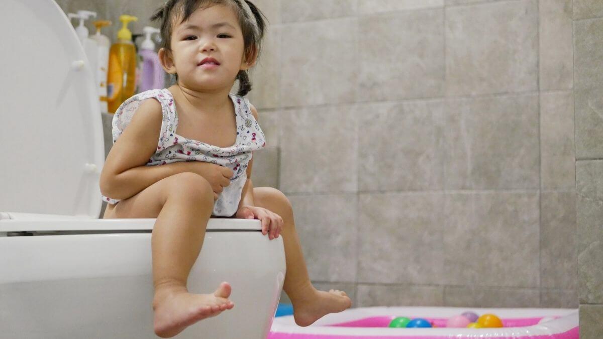 Fear of Automatic Toilets: 3 Ways to Help Kids - Busy Toddler