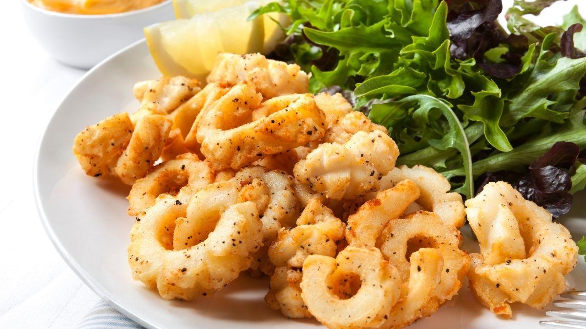 Air fryer calamari - Italian recipes by GialloZafferano