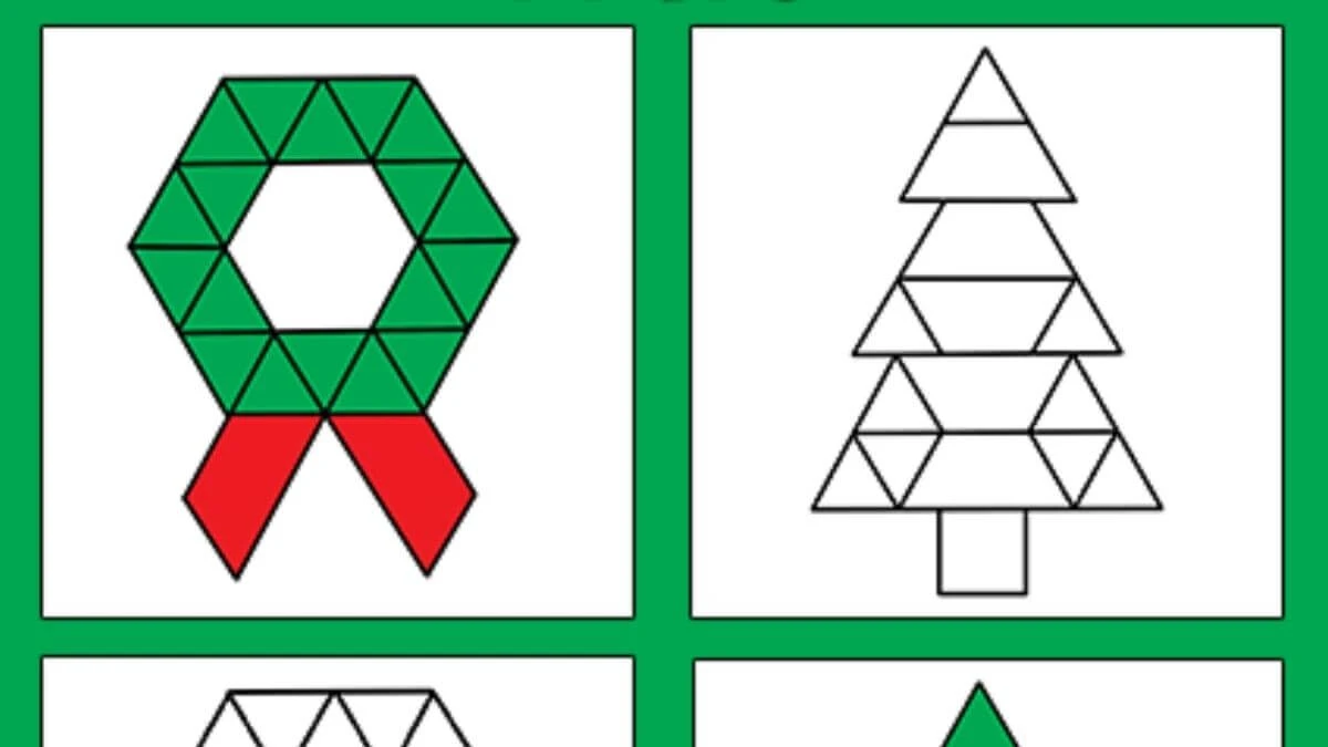 Christmas Tangrams