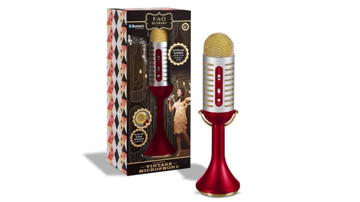 Musical Microphone Bluetooth Vintage