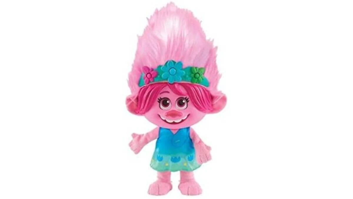 TrollsTopia Color Poppin’ Poppy Interactive Plush