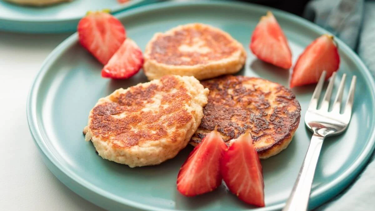 Cottage cheese pancakes