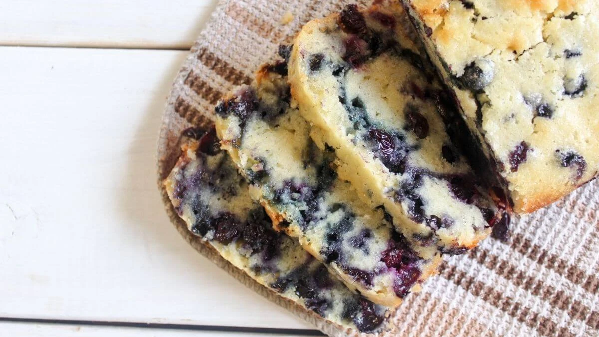 Blueberry loaf