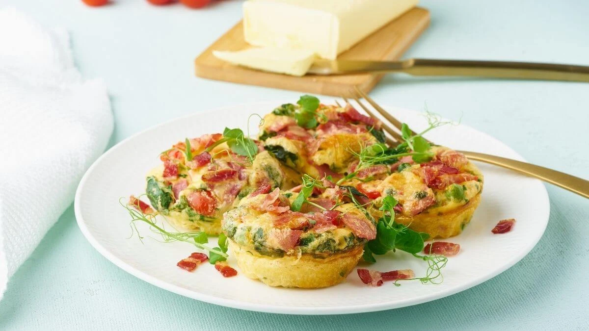 Mini quiche cups