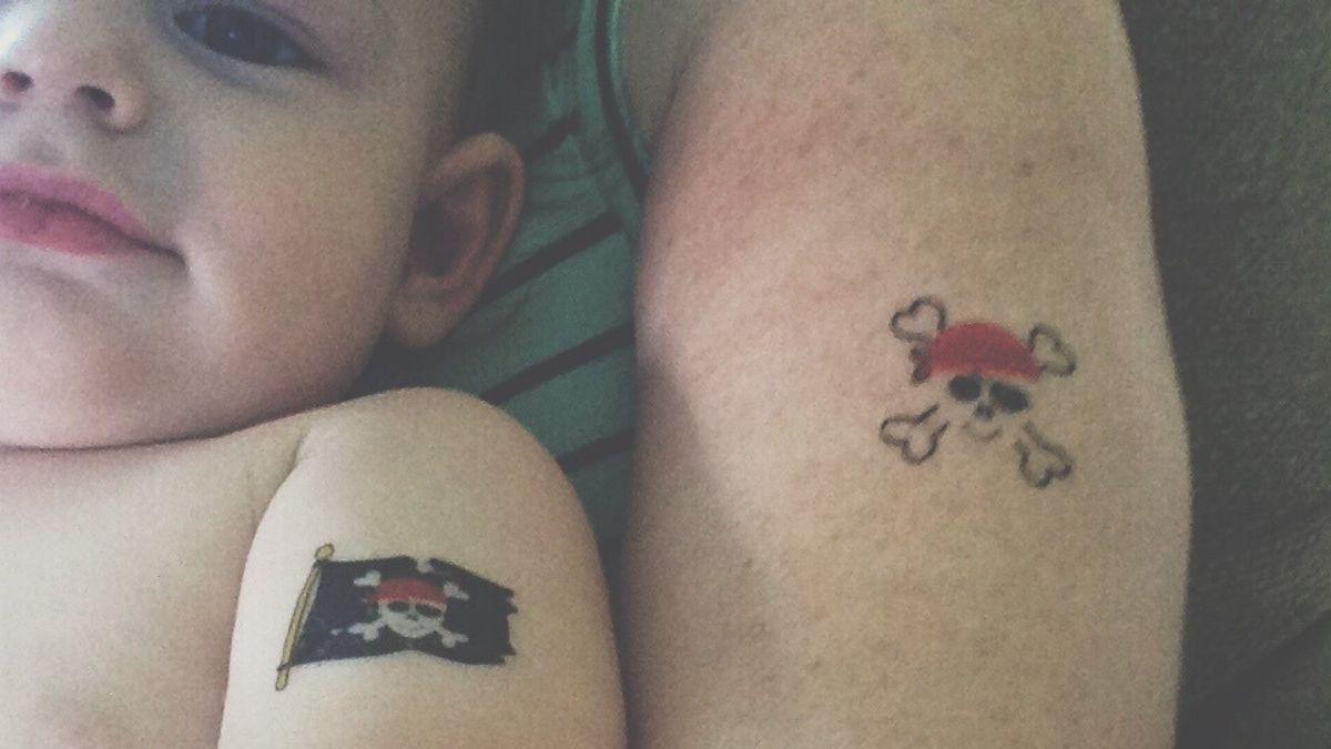 Mother and Son Tattoos: 40 Design Ideas | Peanut