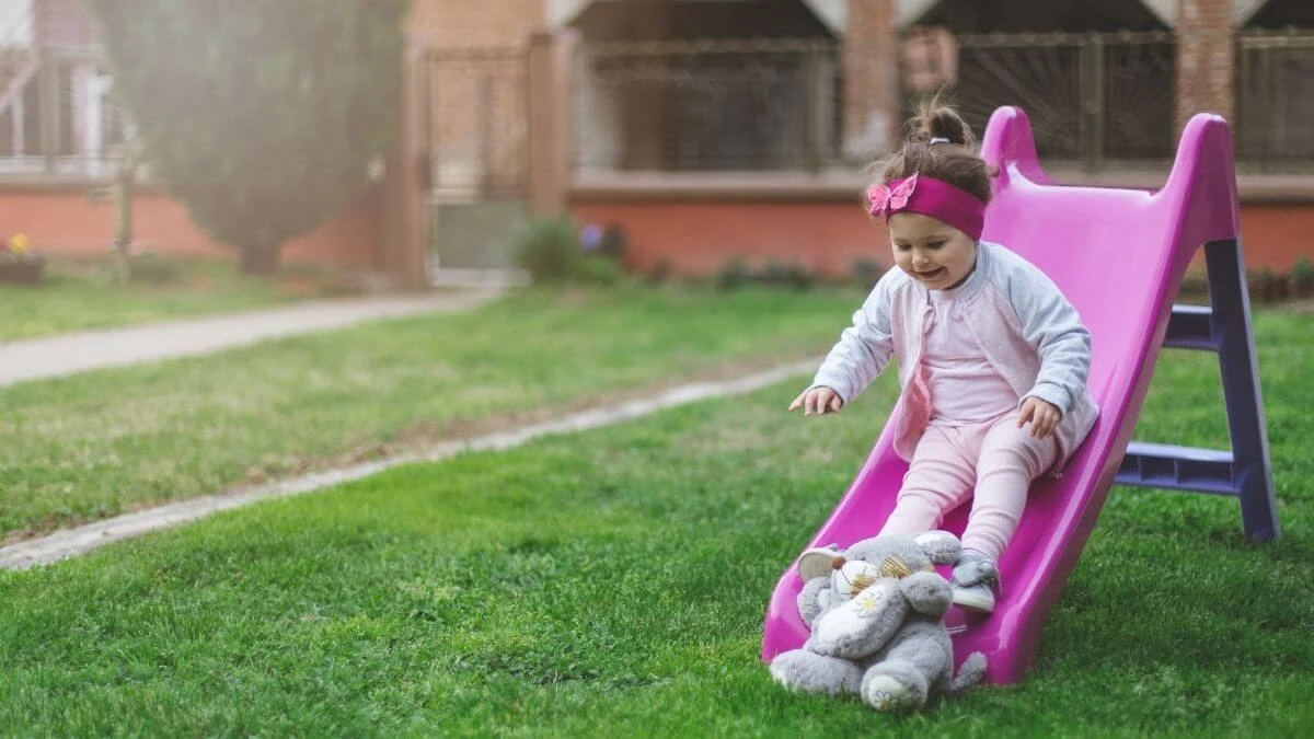 Outdoor toys for toddlers slide