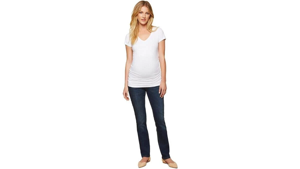 Motherhood Maternity Stretch Secret Fit Belly Straight Jean