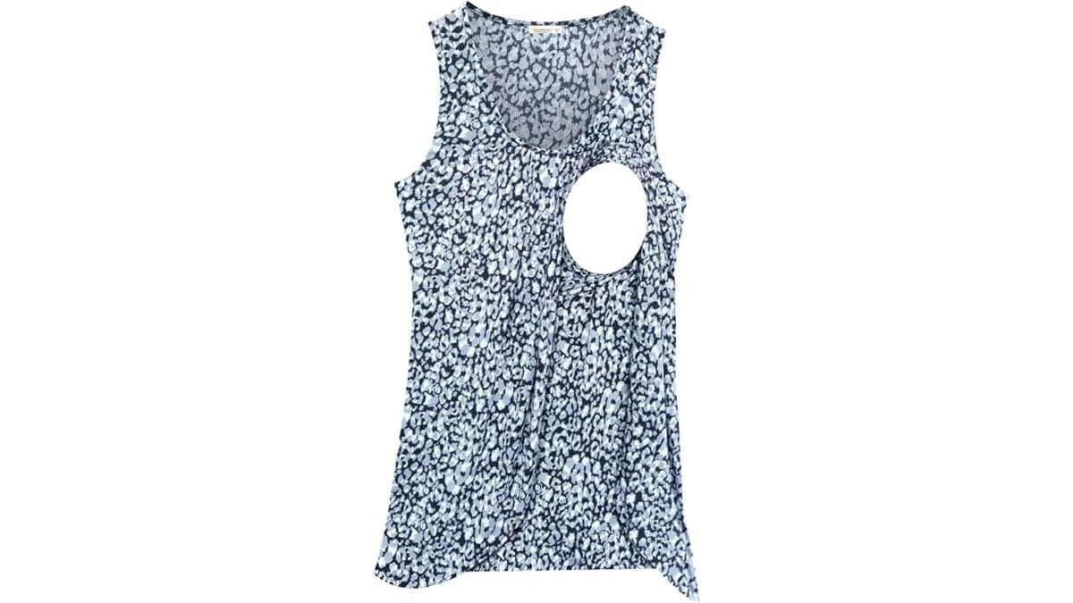 PARNIXS Summer Nursing Tank Top