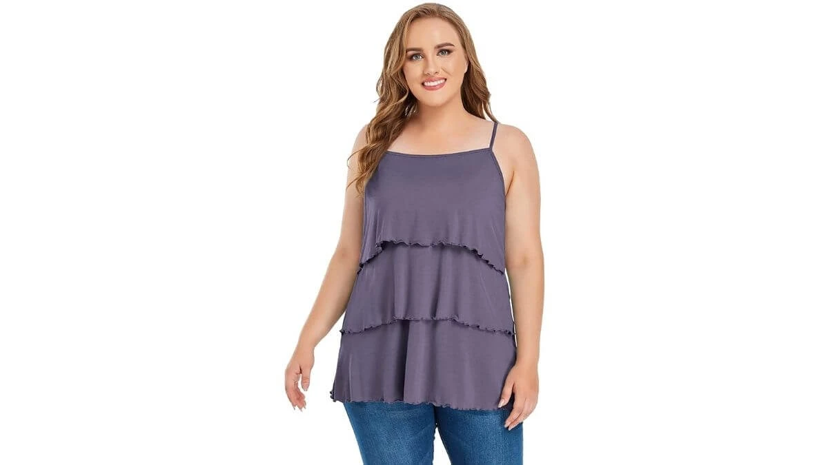 MONNURO Plus-Size Nursing Tank Tops