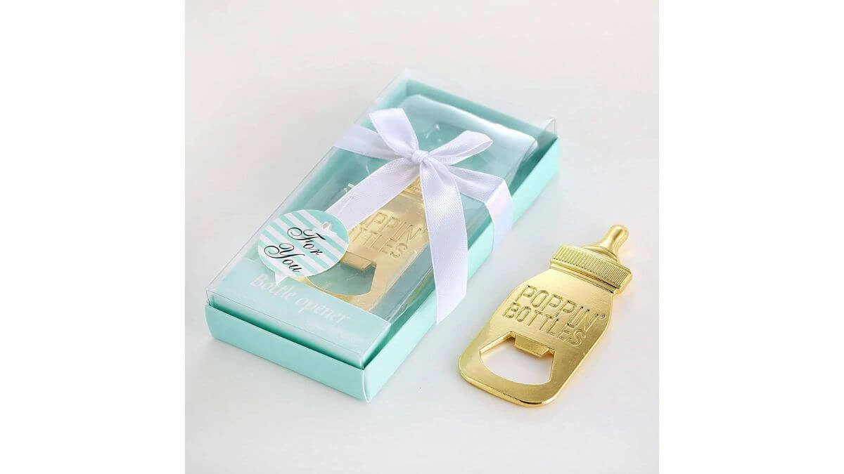 Baby shower favors Bottle openers