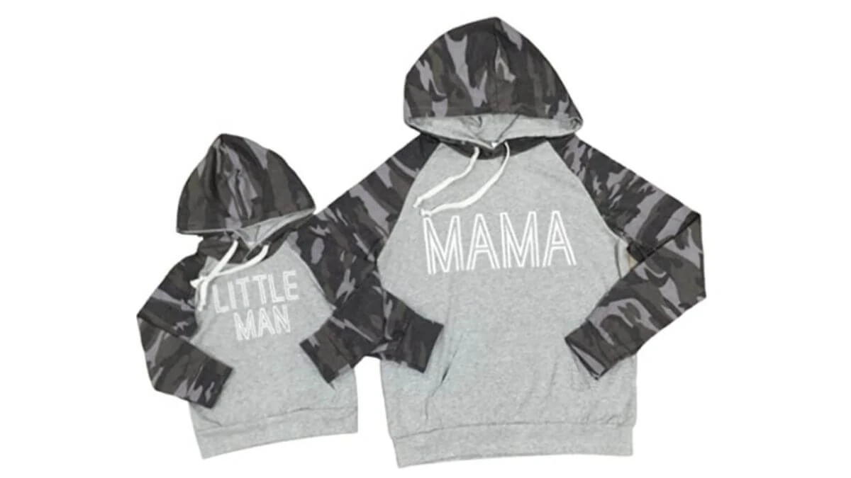 Mommy and Me Outfits Boy ‒ Mama, Little Man