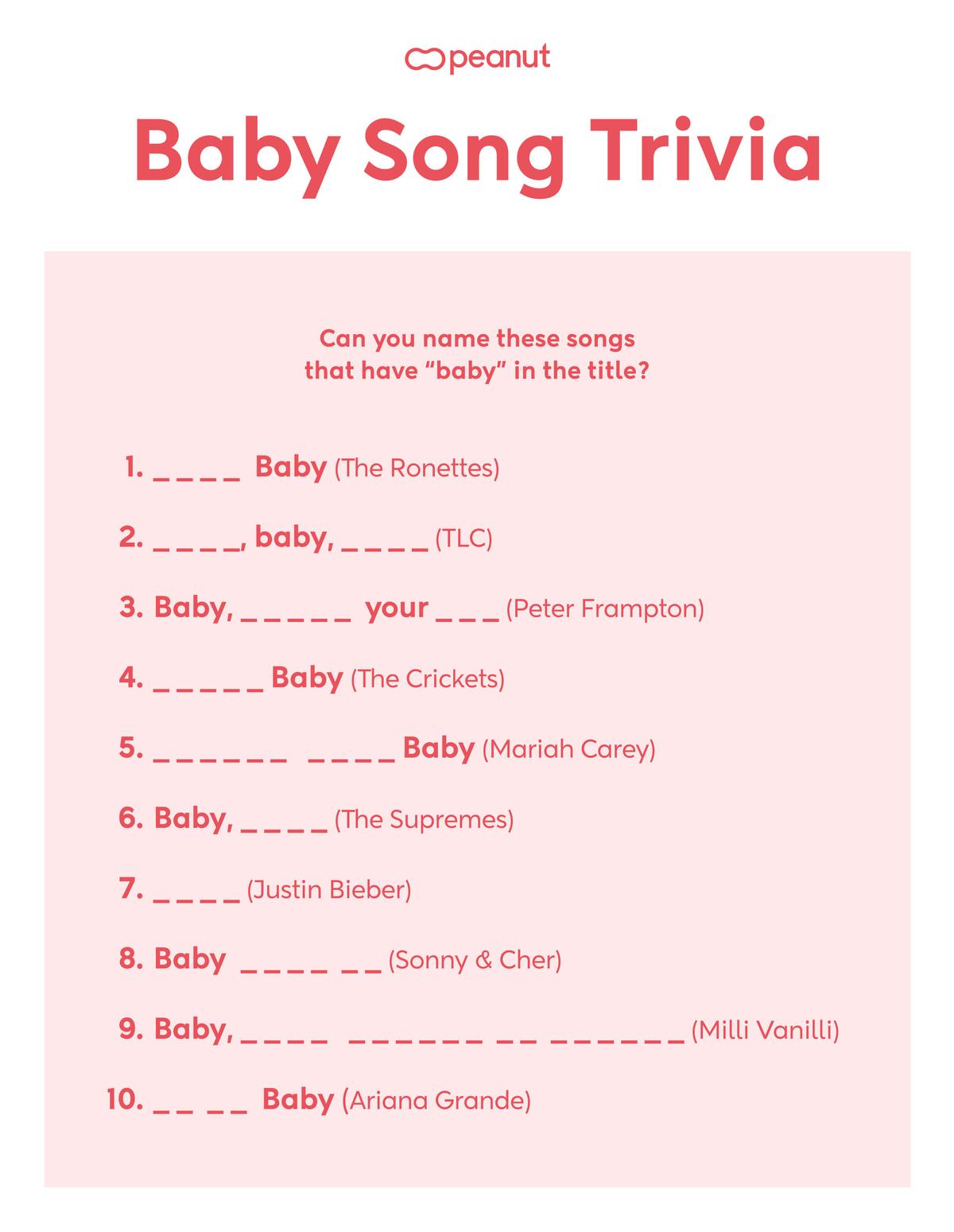 Our Top 10 Baby Shower Games |