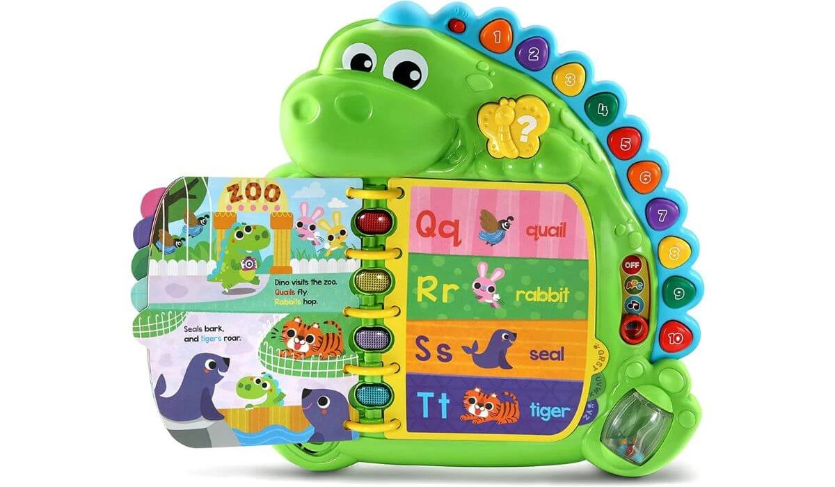 LeapFrog Dino’s Delightful Day Alphabet Book