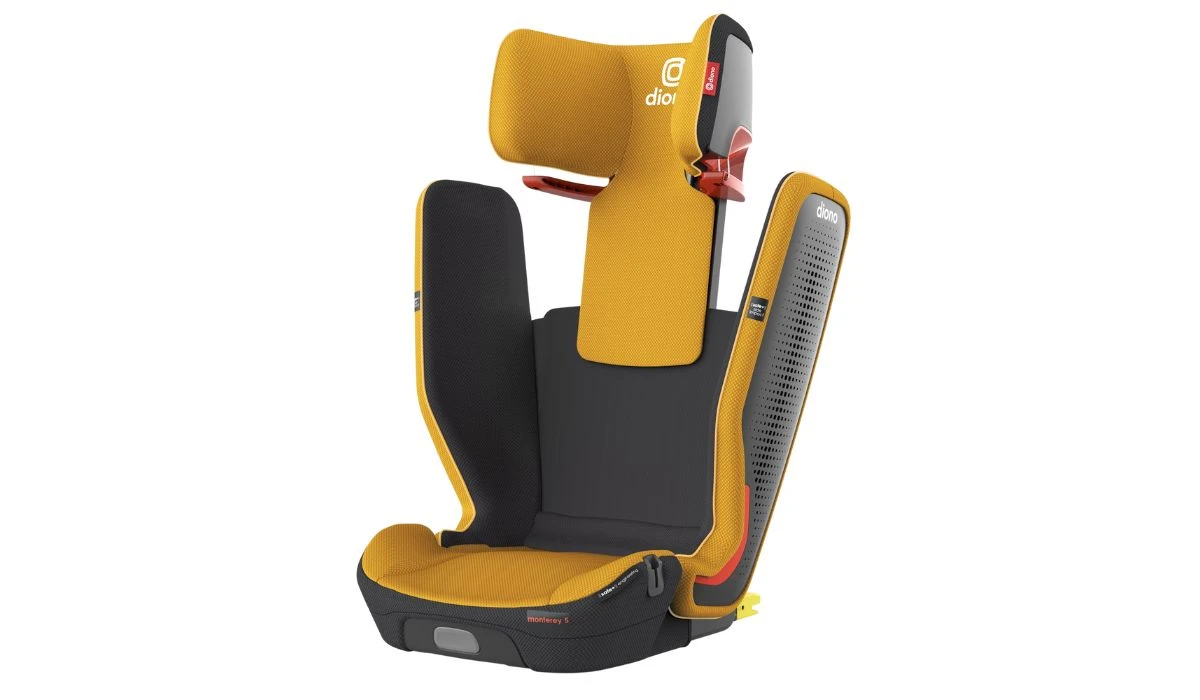 Diono Monterey 5iST FixSafe Rigid Latch High Back Booster Car Seat