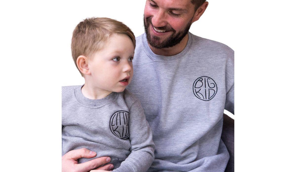 Dad and son hot sale matching sweaters