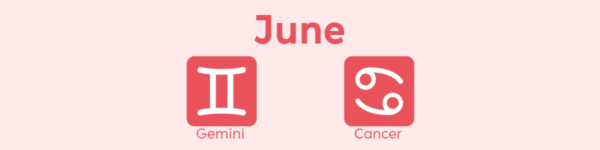 June birth symbols