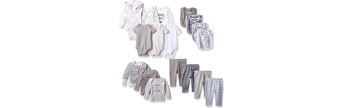 Hanes Ultimate Baby Flexy-17 Piece Cool Weather Essentials Set