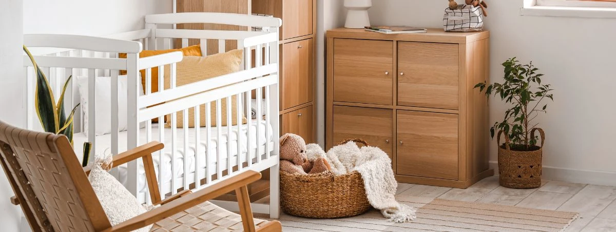 Natural baby nursery ideas