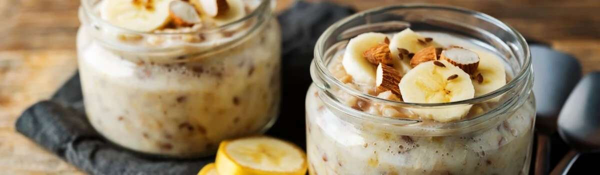 Overnight oats for kids breakfast