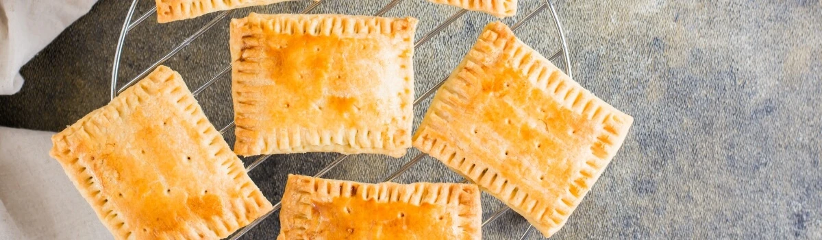 Tasty pastry turnovers for kids breakfast