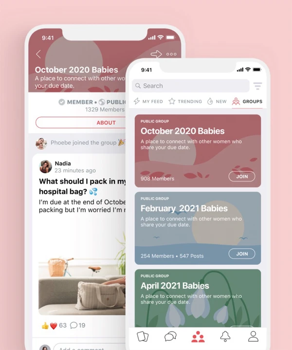 Pregnancy in a pandemic is hard. Find your Bump Buddy! 🤰