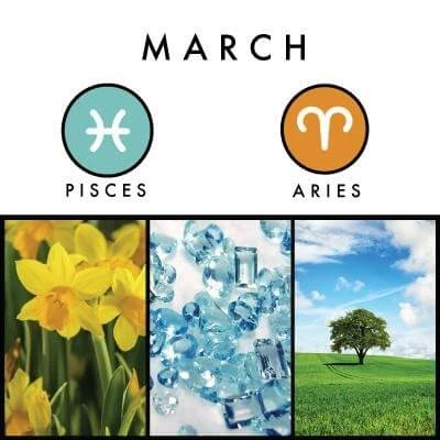 March birth symbols