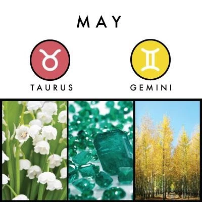 May birth symbols