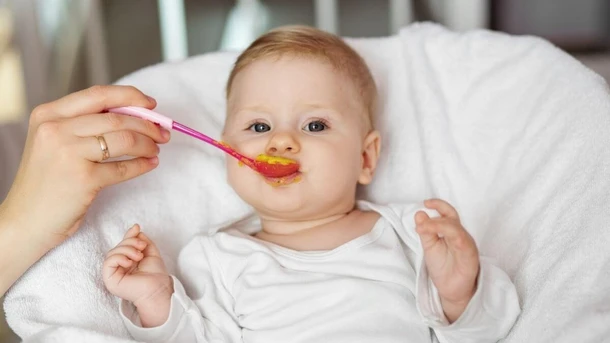 First Foods for a Baby