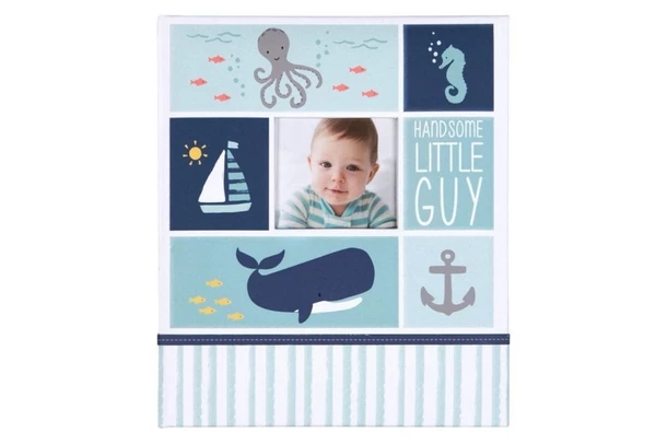 Carter’s Blue Nautical My First Years Bound Memory Book for Baby Boys