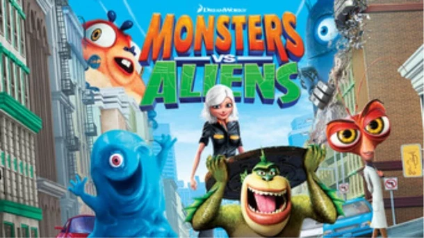 Monsters vs. Aliens (2009) Halloween kids movies