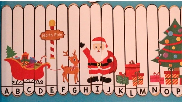 Christmas Alphabet Puzzle