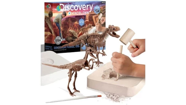 Discovery #Mindblown Dinosaur Fossil Dig Excavation Kit