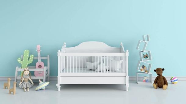 Blue and white Baby Boy Nursery Themes