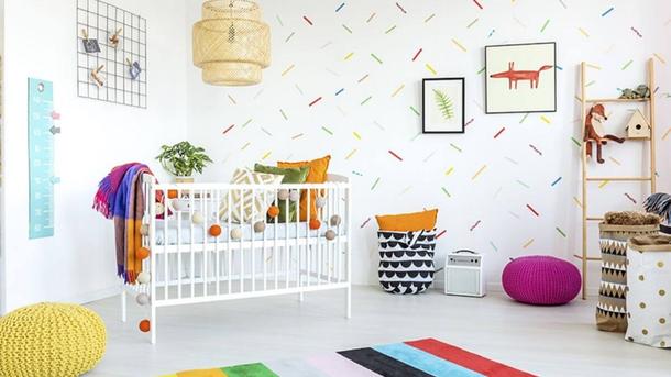 Big block colors Baby Boy Nursery Themes