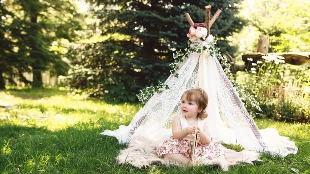 Outdoor toys for toddlers teepee