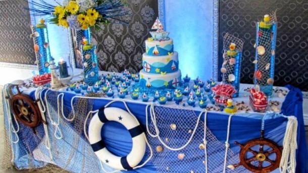 Under-the-sea girl baby shower