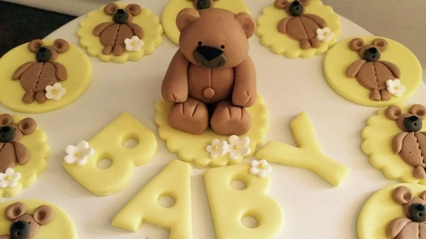 Teddy bear’s picnic boy baby shower