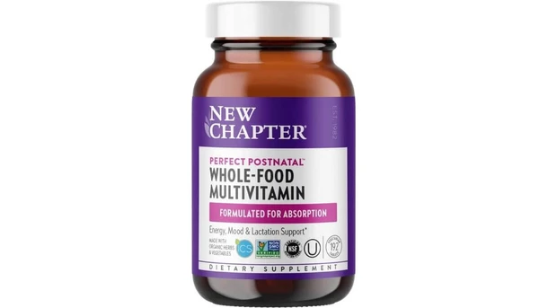 New Chapter Perfect Postnatal Whole-Food Multivitamin