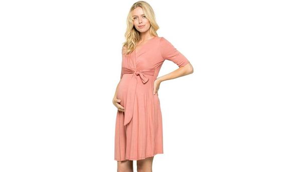 My Bump Nursing Maternity Wrap Dress