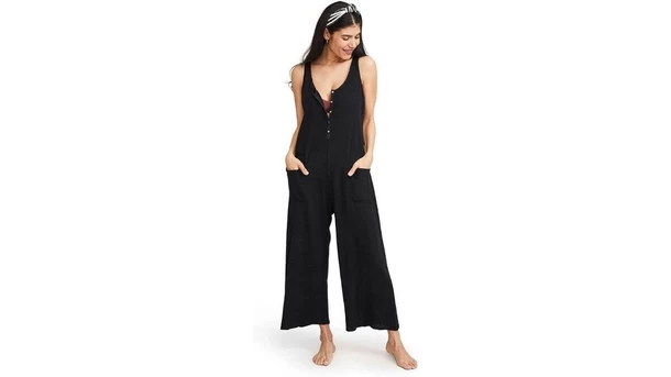 HATCH Collection Nursing-Friendly Jumpsuit with Pockets