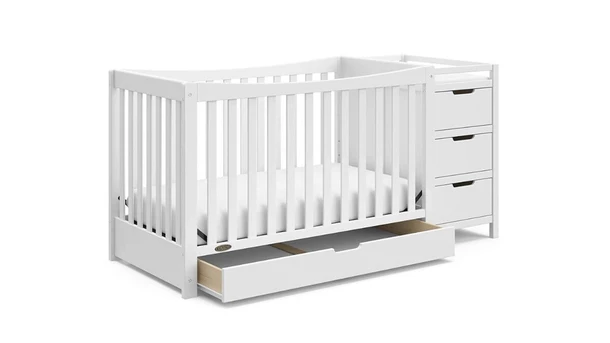 Graco Remi 5-in-1 Convertible Crib with Changing Table