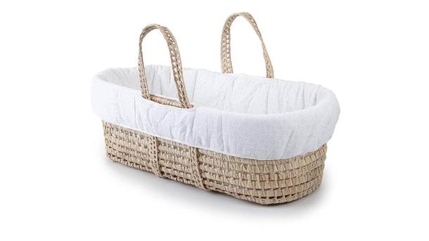 Tadpoles Moses Basket Bassinet & Bedding Set