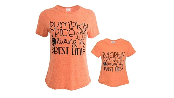 Unique Baby Mommy and Me Thanksgiving Outfit ‒ Pumpkin Spice
