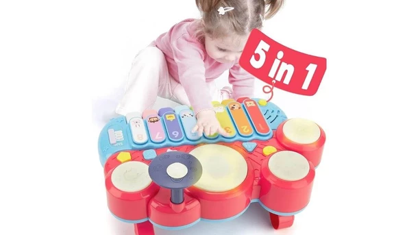 Piano, Drum, Whack a Mole, Musical Toy