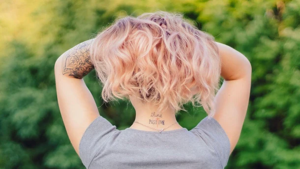 Classy Female Neck Tattoos