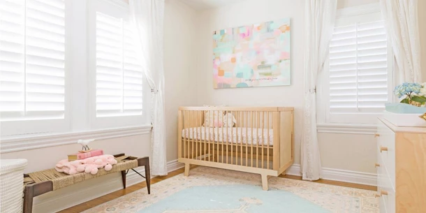 Little Crown Interiors baby girl room ideas