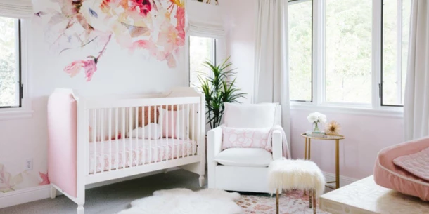 Tamera Mowry baby girl room ideas