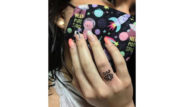 Lotus finger tattoos