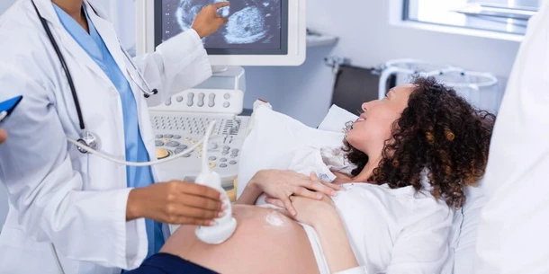 What are the two main types of ultrasound scans?