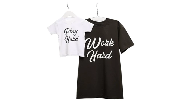 Work Hard / Play Hard t-shirts